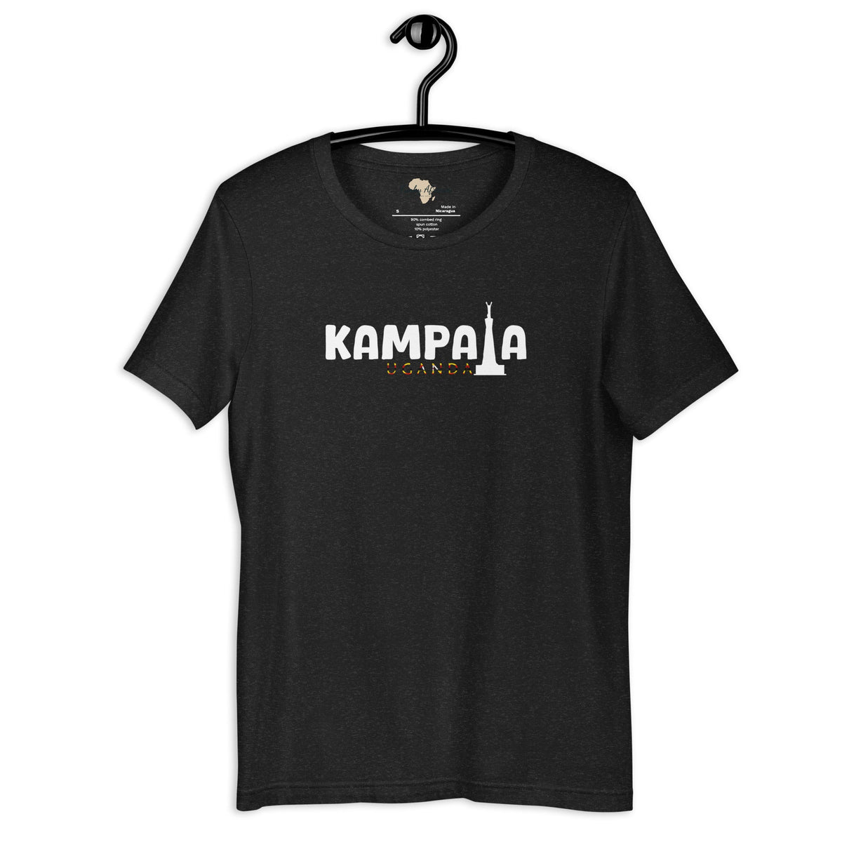Uganda capital unisex tee Funky African