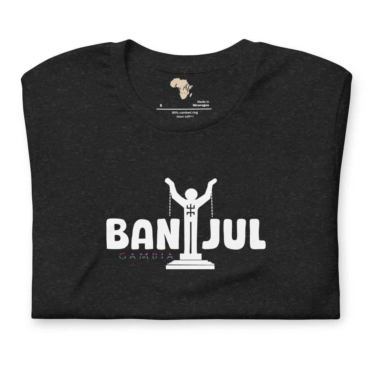 Gambia capital unisex tee Funky African