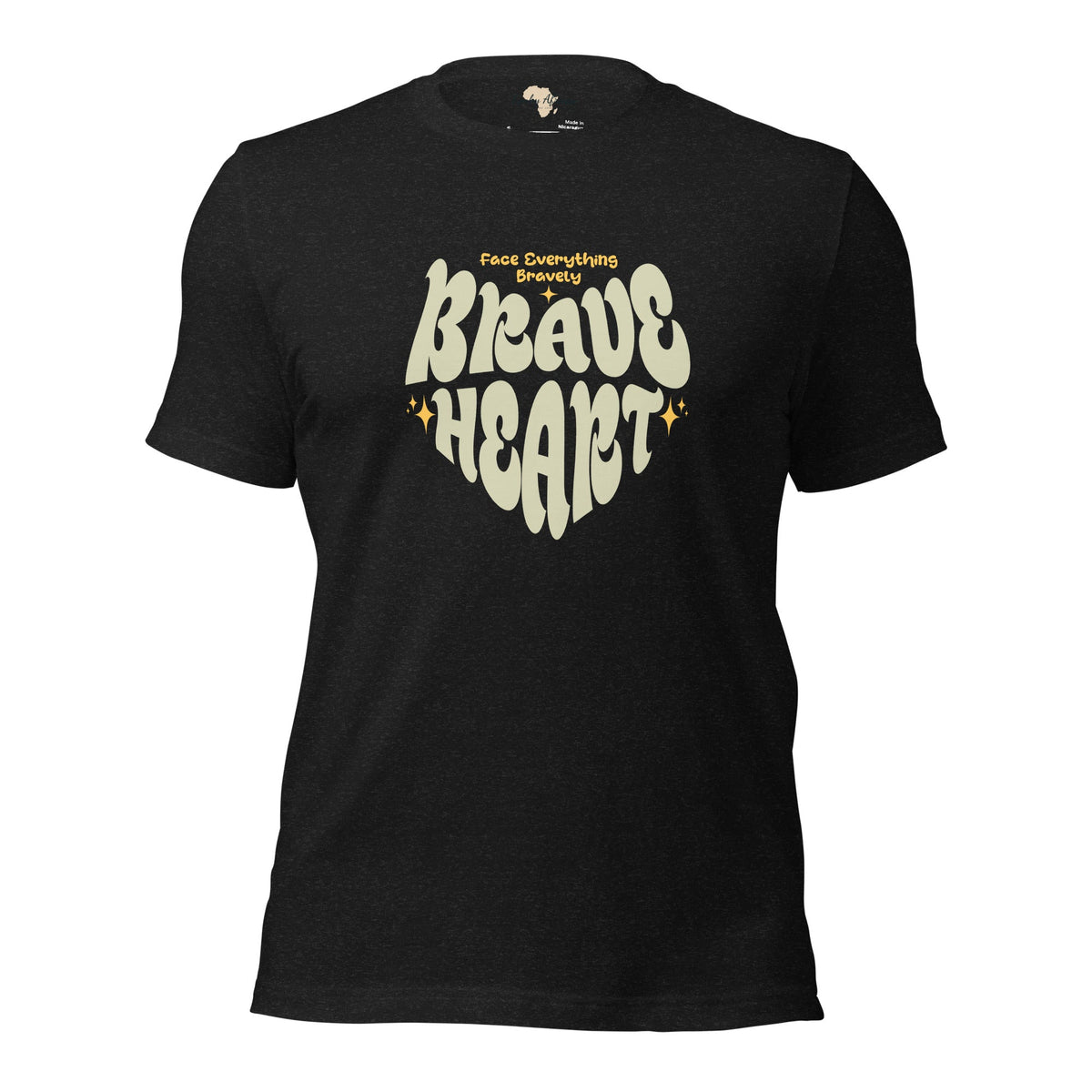 Brave Heart Unisex t-shirt Funky African
