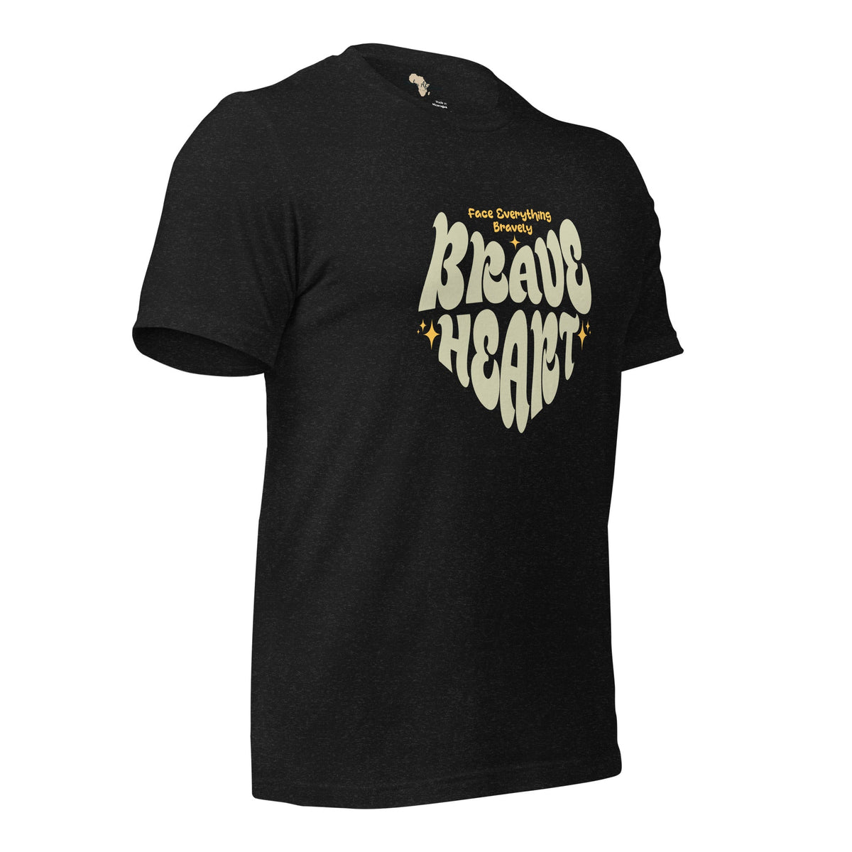Brave Heart Unisex t-shirt Funky African
