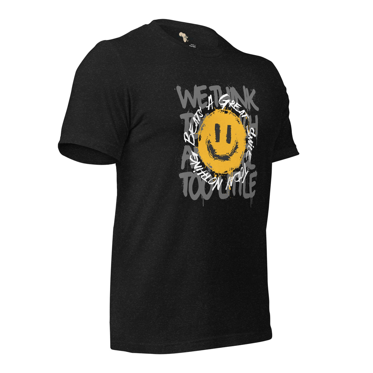 Nothing Beats a Great Smile Unisex t-shirt Funky African