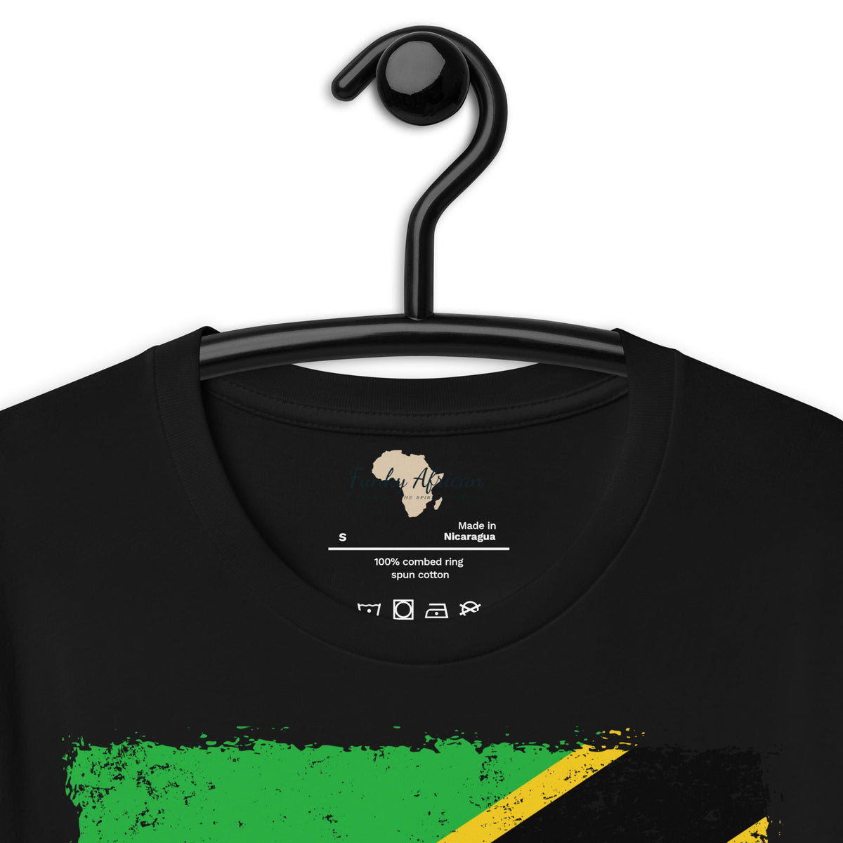 Tanzania grunge unisex tee Funky African