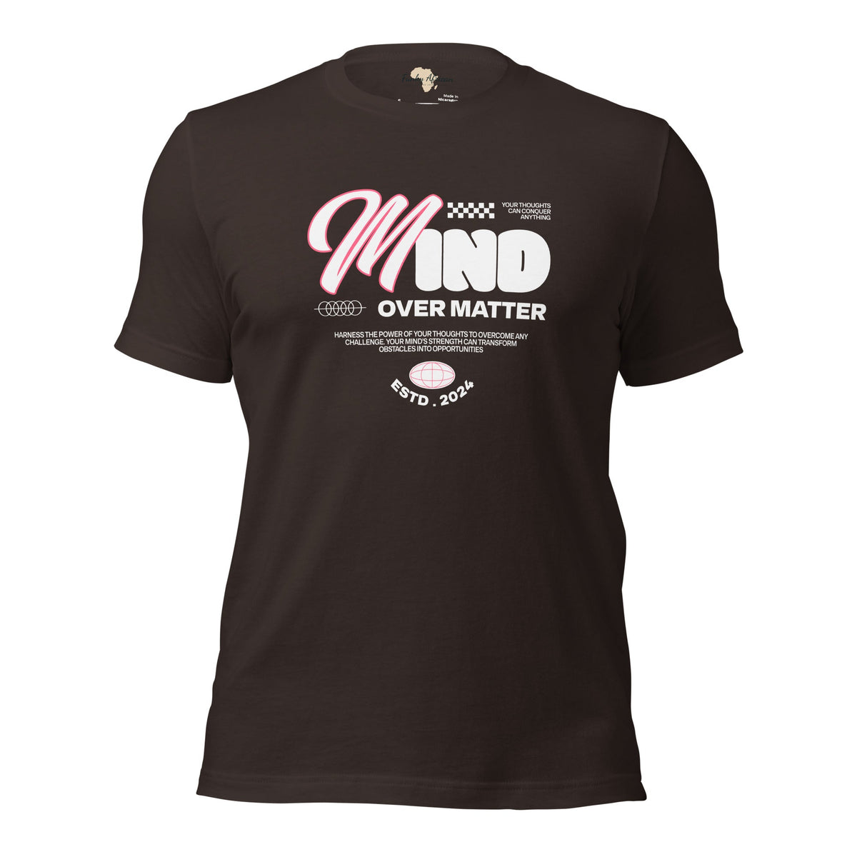 Mind Matters Unisex t-shirt Funky African