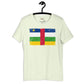 Central African Republic grunge unisex tee