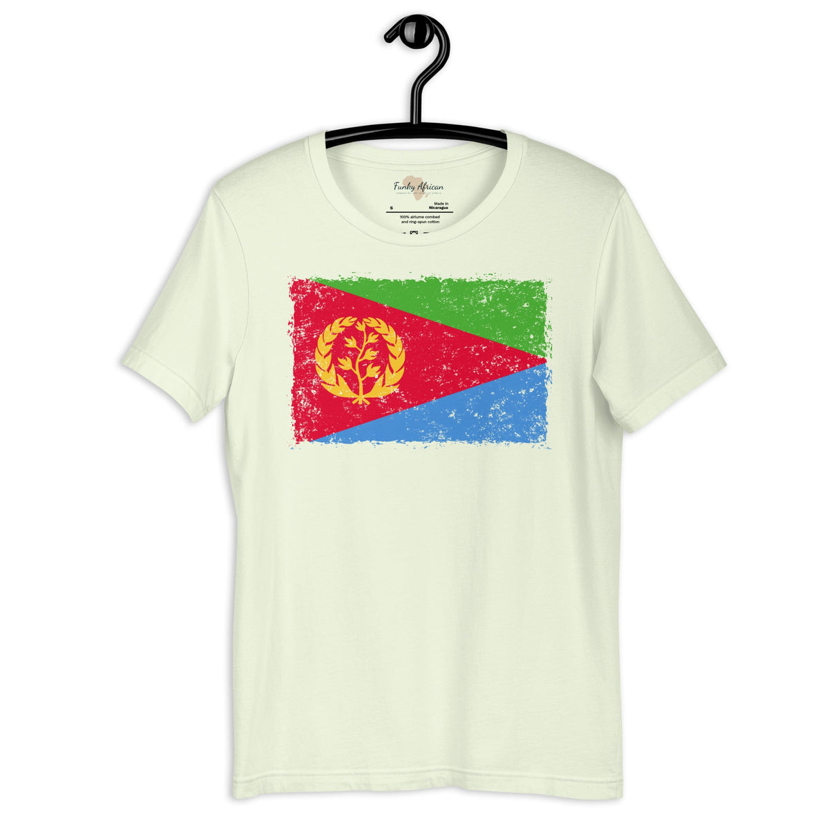 Eritrea grunge unisex tee Funky African