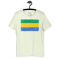 Gabon grunge unisex tee