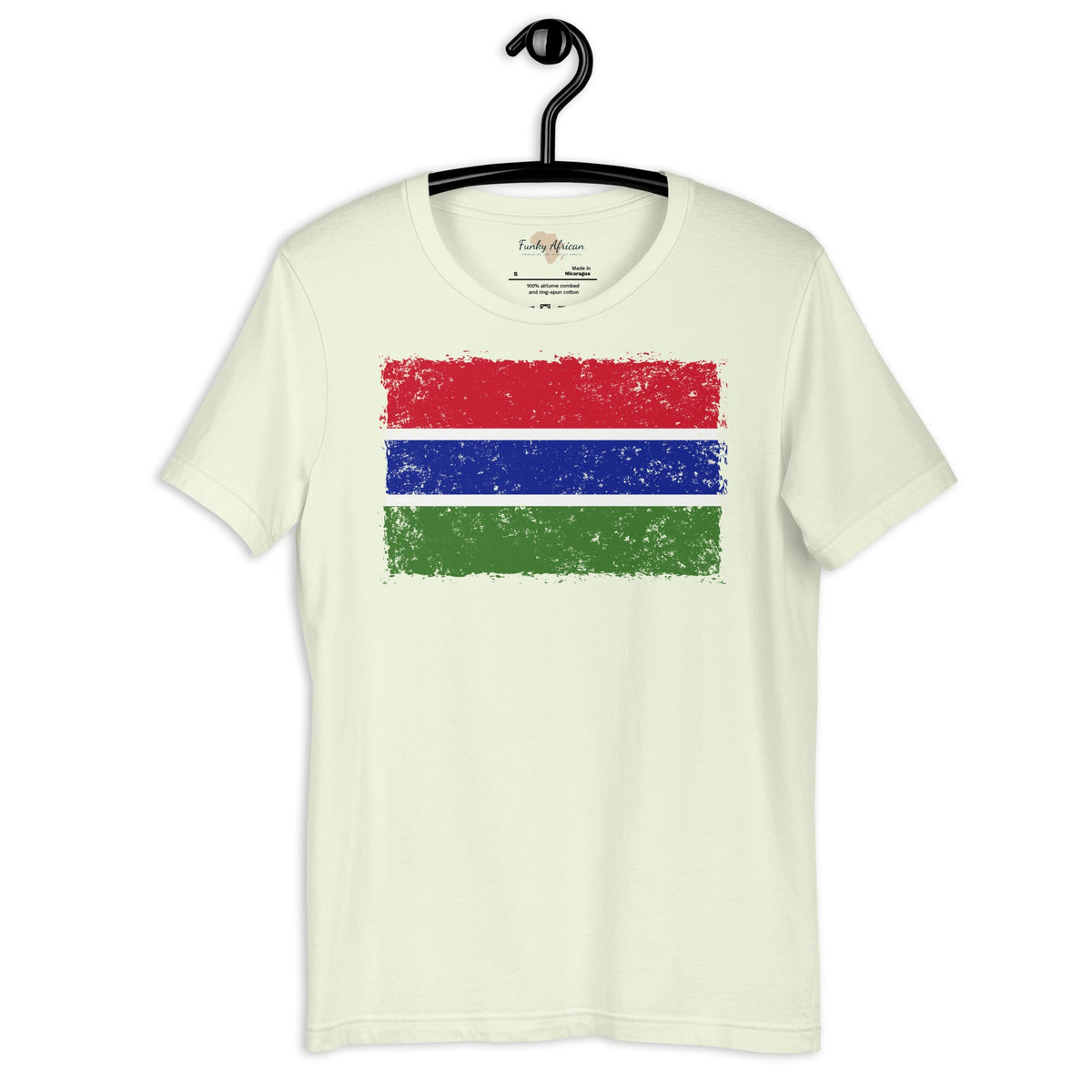 Gambia grunge unisex tee Funky African