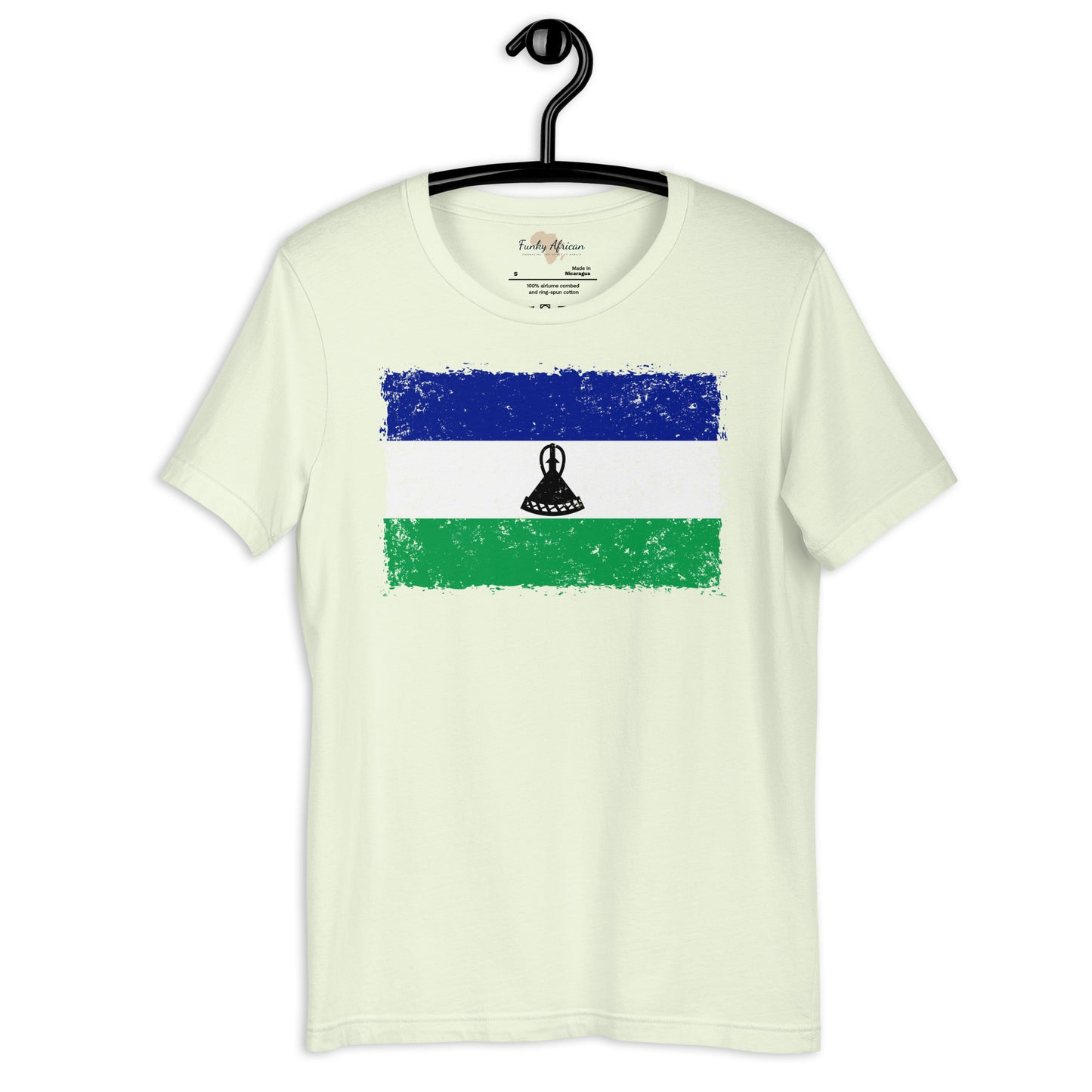 Lesotho grunge unisex tee