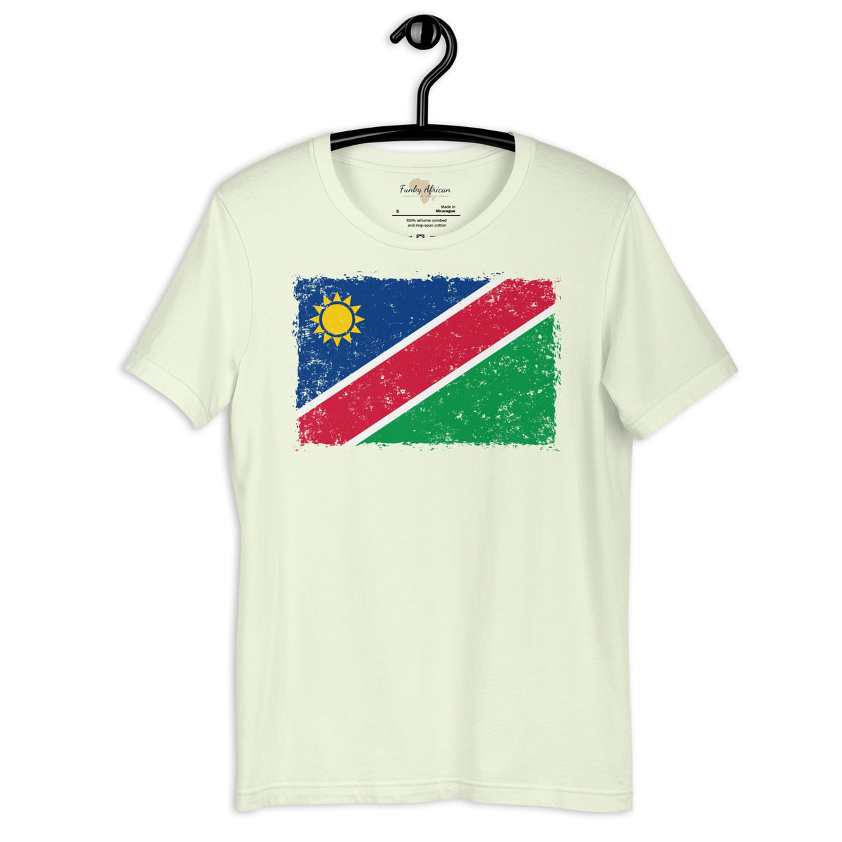 Namibia grunge unisex tee Funky African