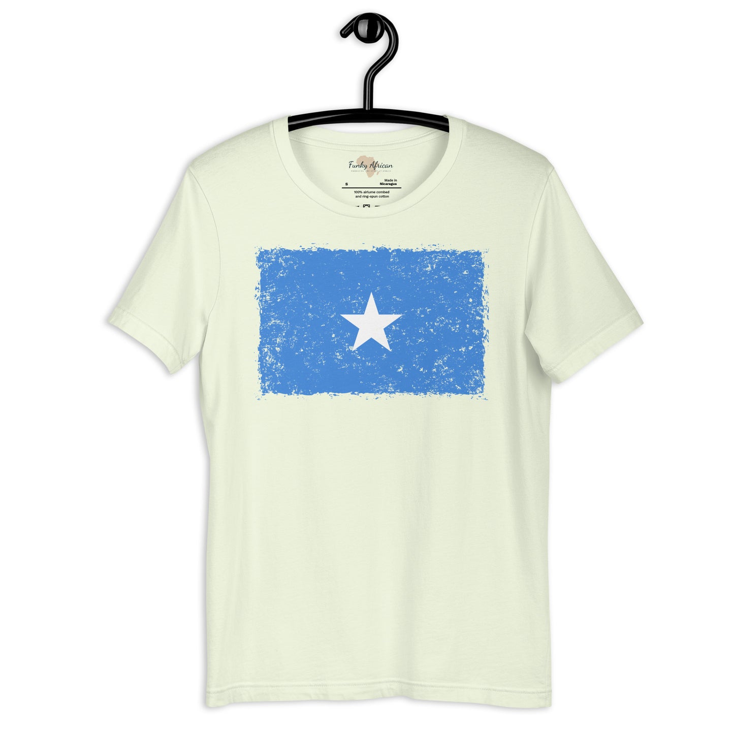 Somalia grunge unisex tee