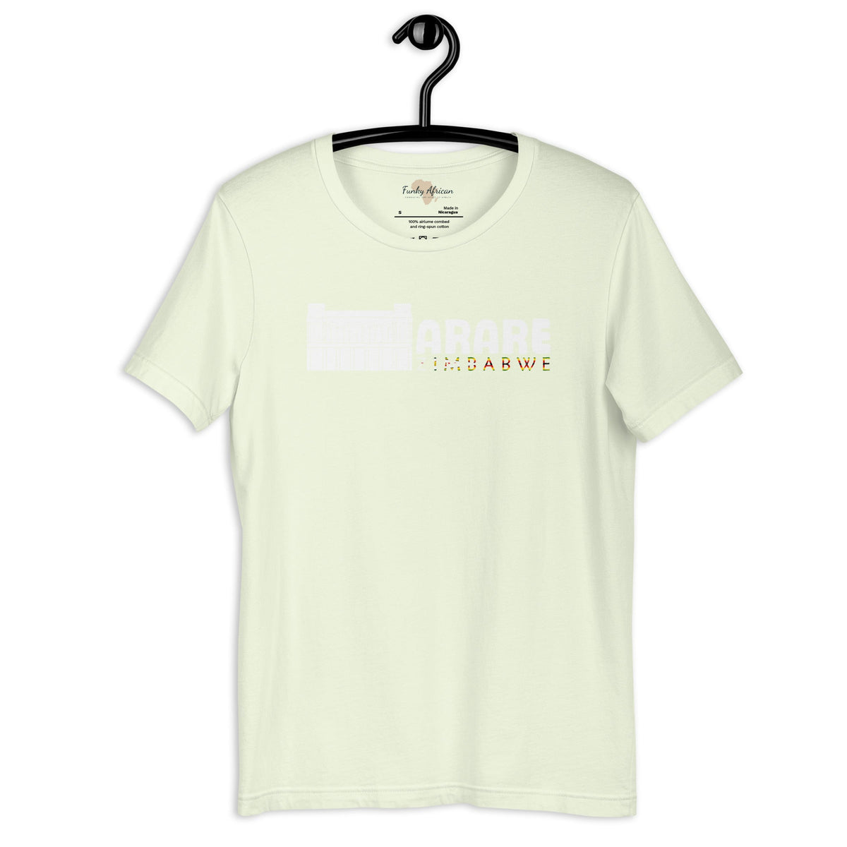 Zimbabwe capital unisex tee Funky African