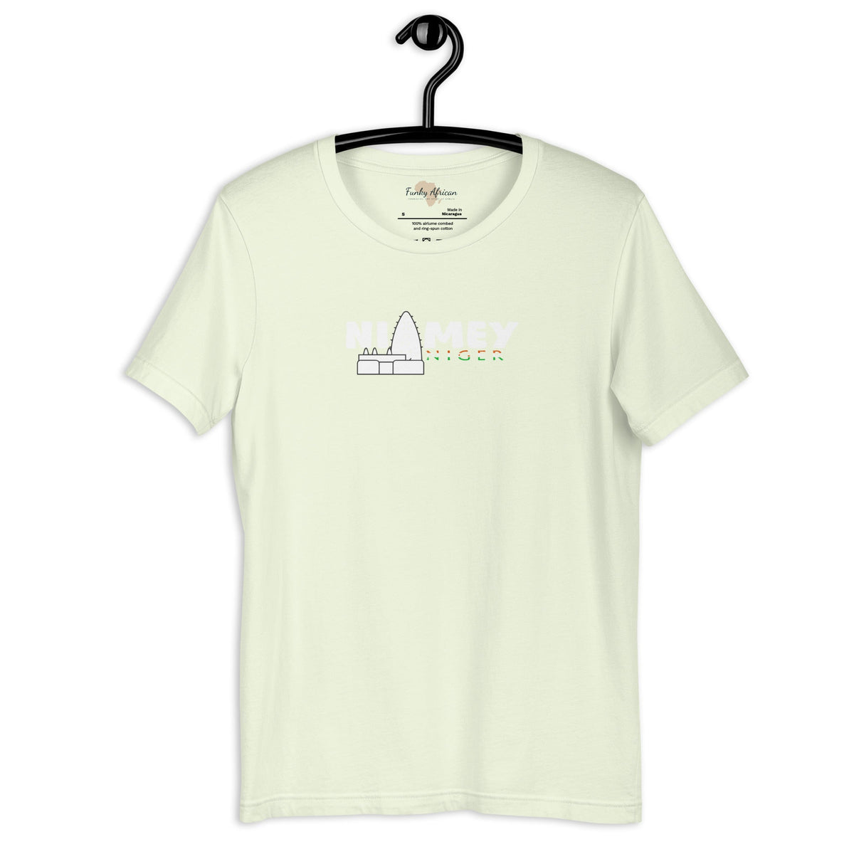 Nigerien capital unisex tee Funky African