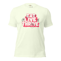 Eat live thrive unisex t-shirt