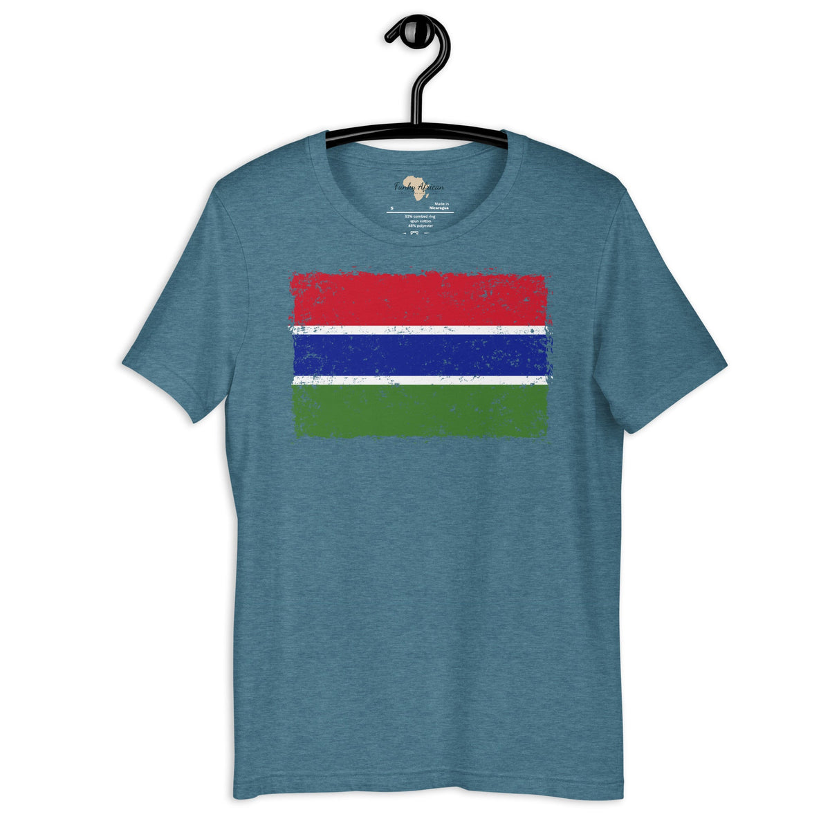 Gambia grunge unisex tee Funky African