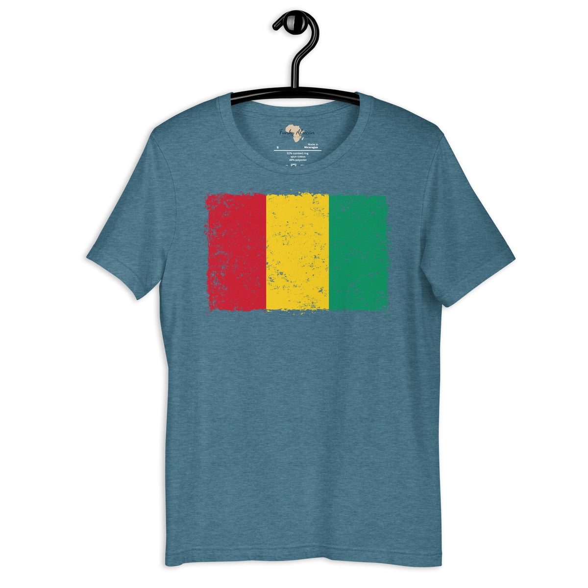 Guinean grunge unisex tee Funky African