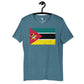 Mozambique grunge unisex tee