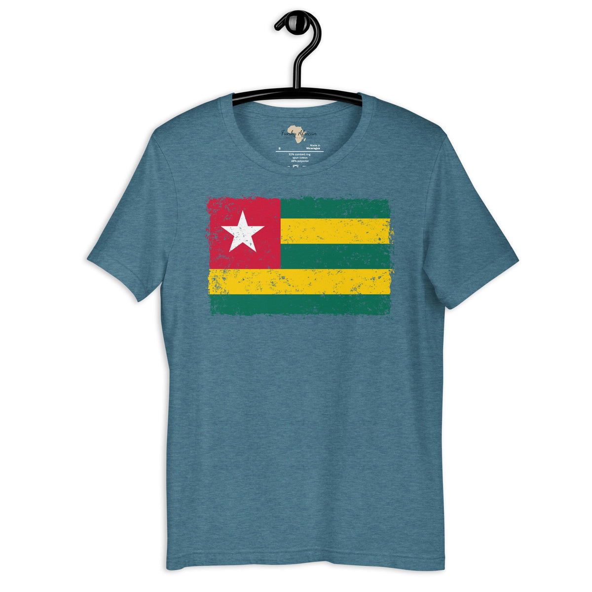 Togo grunge unisex tee Funky African
