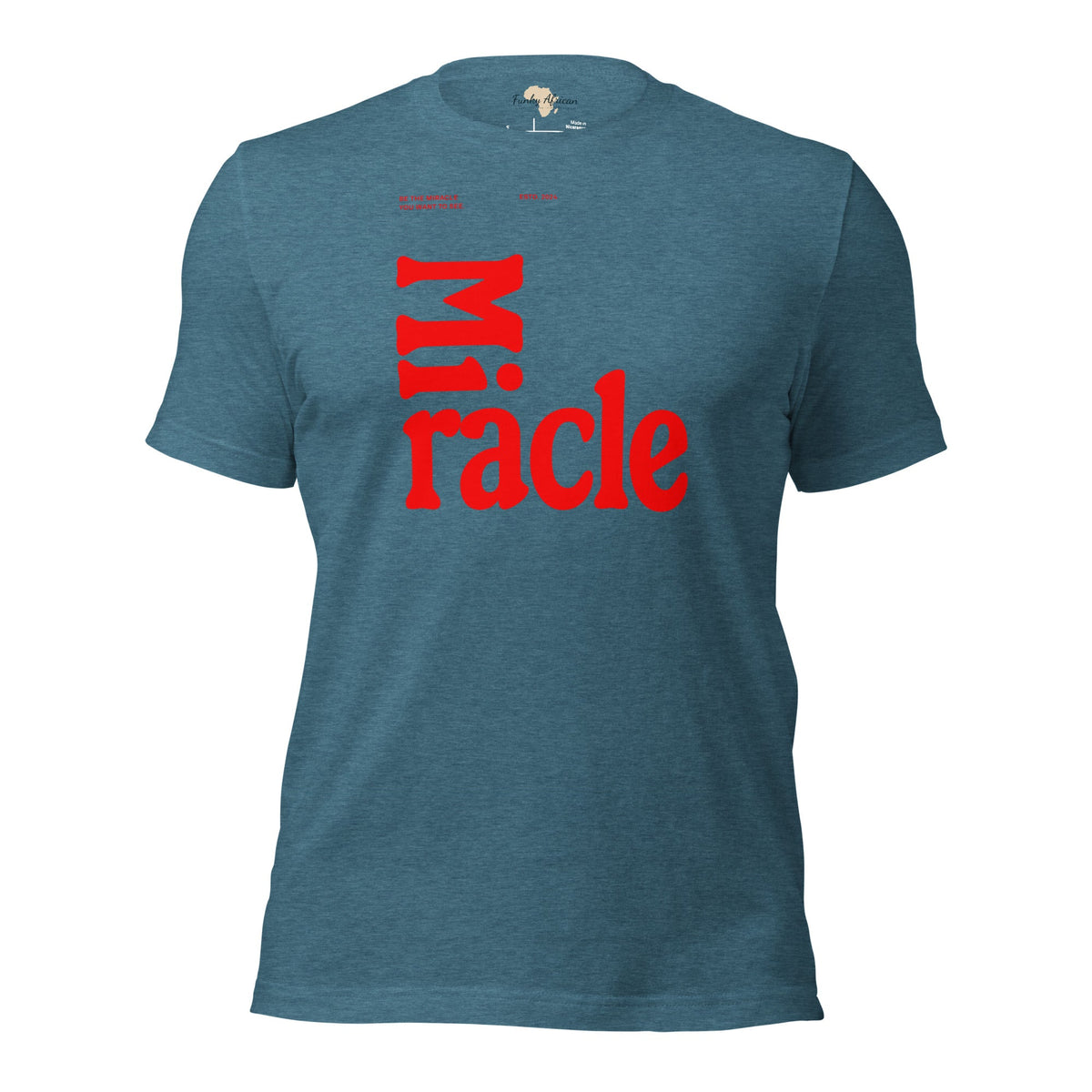 Miracle unisex tee Funky African