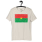 Burkina Faso grunge unisex tee