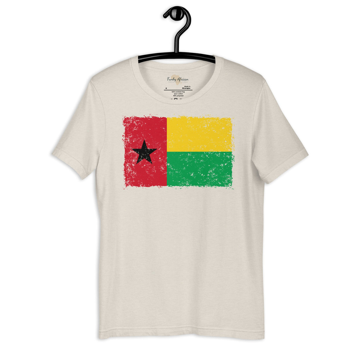 Guinea Bissau grunge unisex tee Funky African