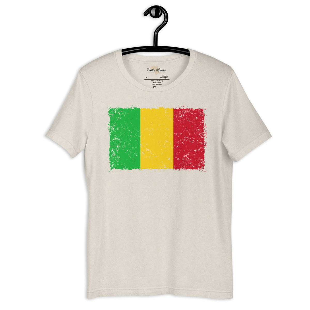 Malian grunge unisex tee Funky African