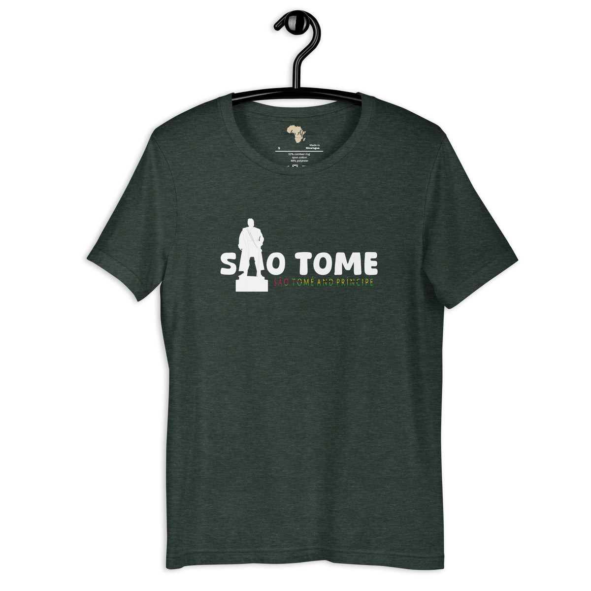 São Tomé and Príncipe capital unisex tee Funky African