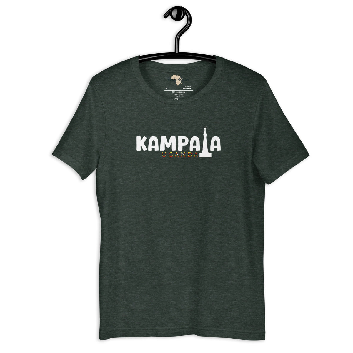 Uganda capital unisex tee Funky African