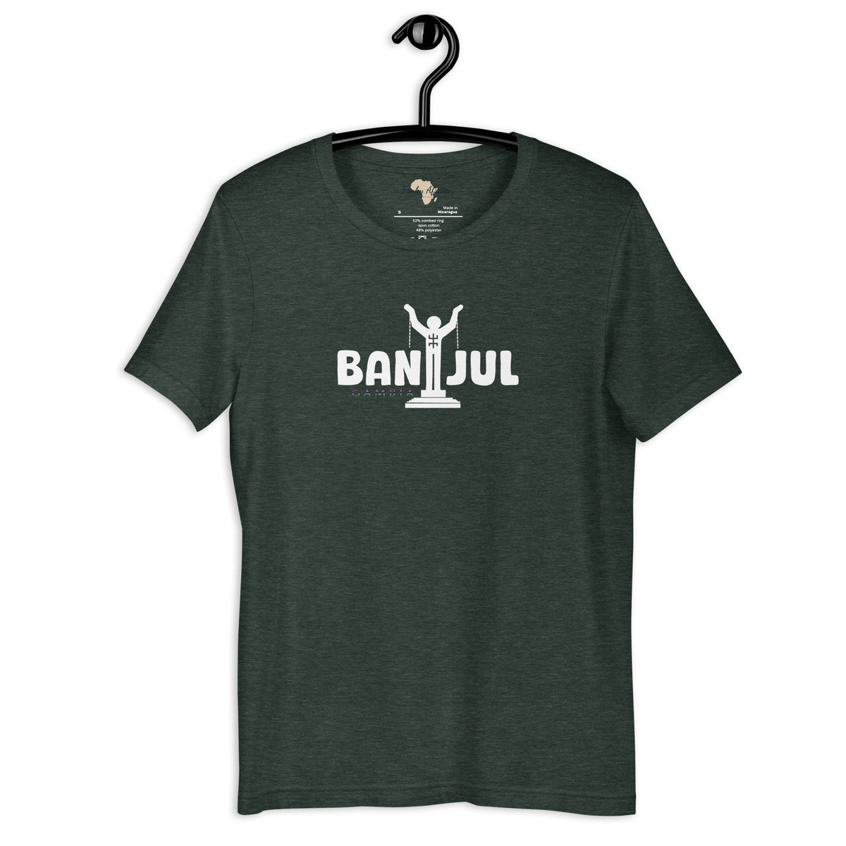 Gambia capital unisex tee Funky African