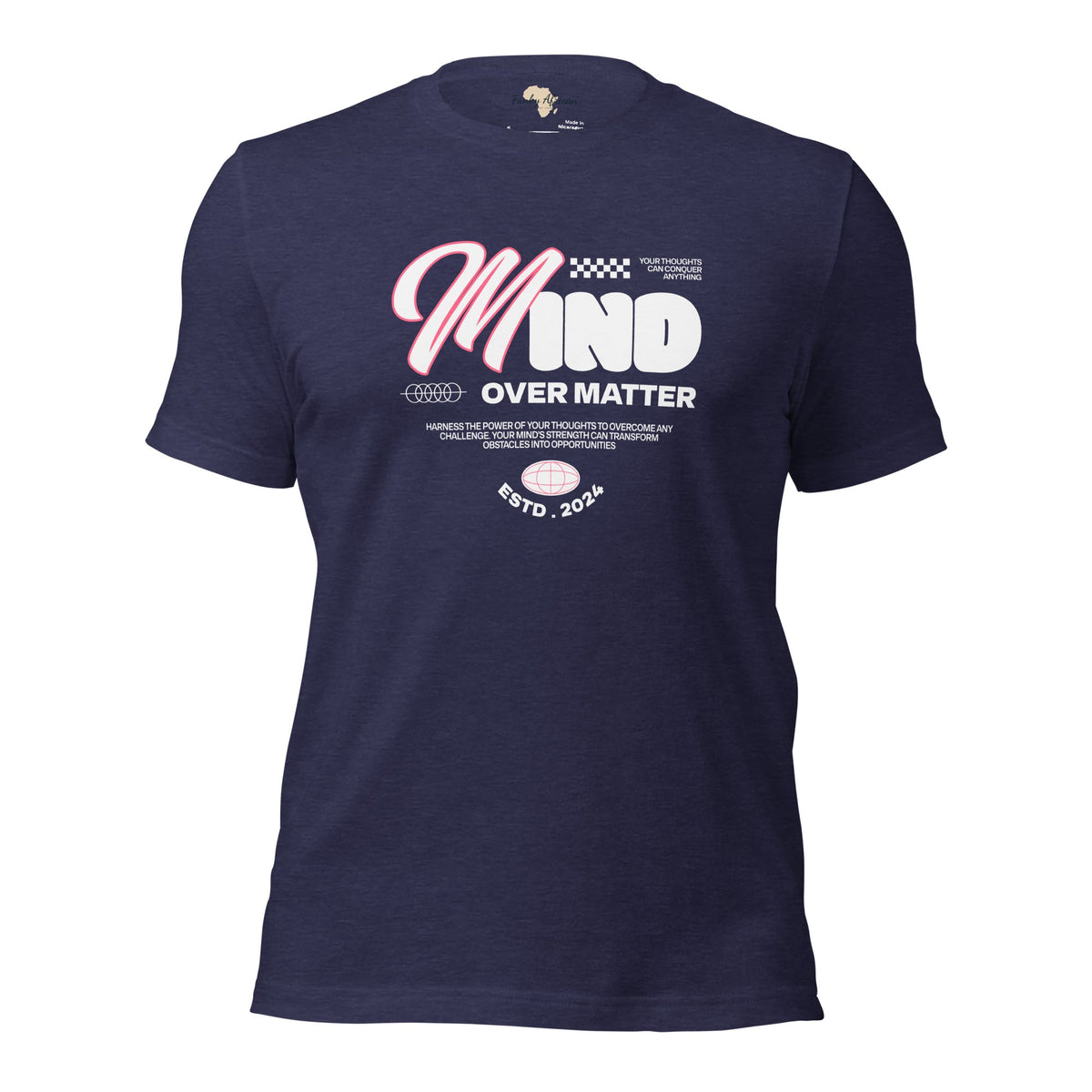 Mind Matters Unisex t-shirt Funky African