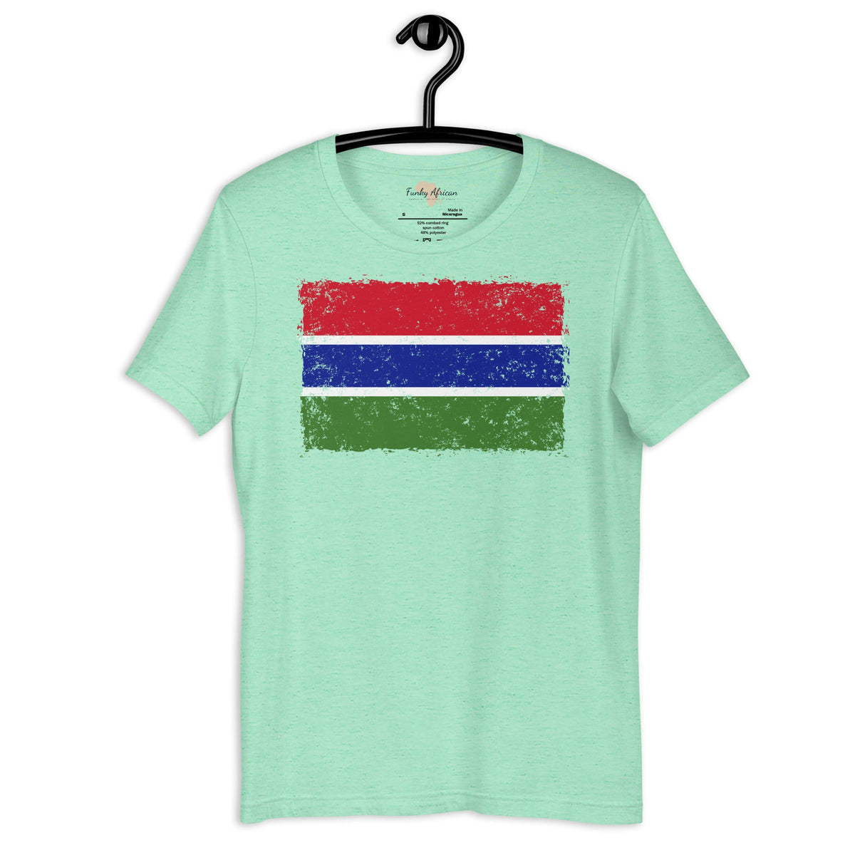 Gambia grunge unisex tee Funky African