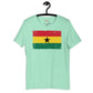 Ghana grunge unisex tee