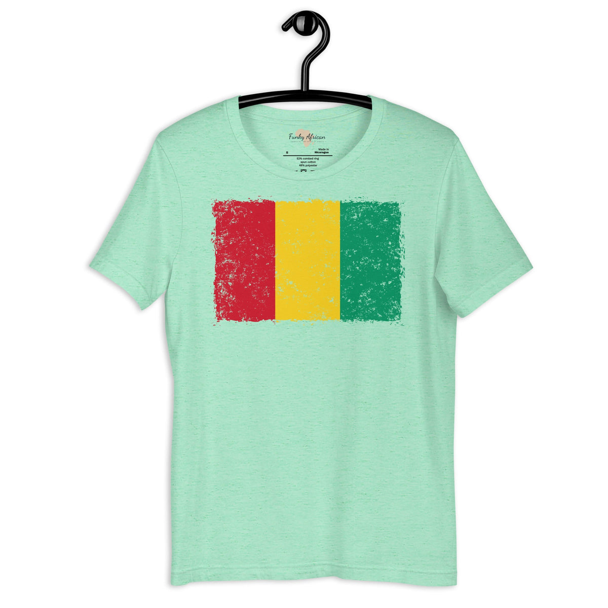 Guinean grunge unisex tee Funky African