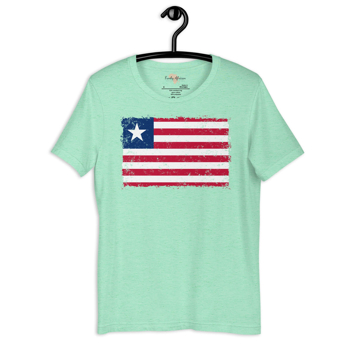 Liberia grunge unisex tee Funky African