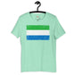 Sierra Leone grunge unisex tee
