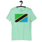 Tanzania grunge unisex tee