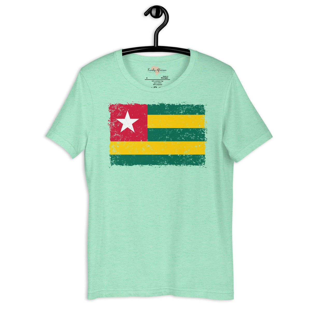 Togo grunge unisex tee Funky African