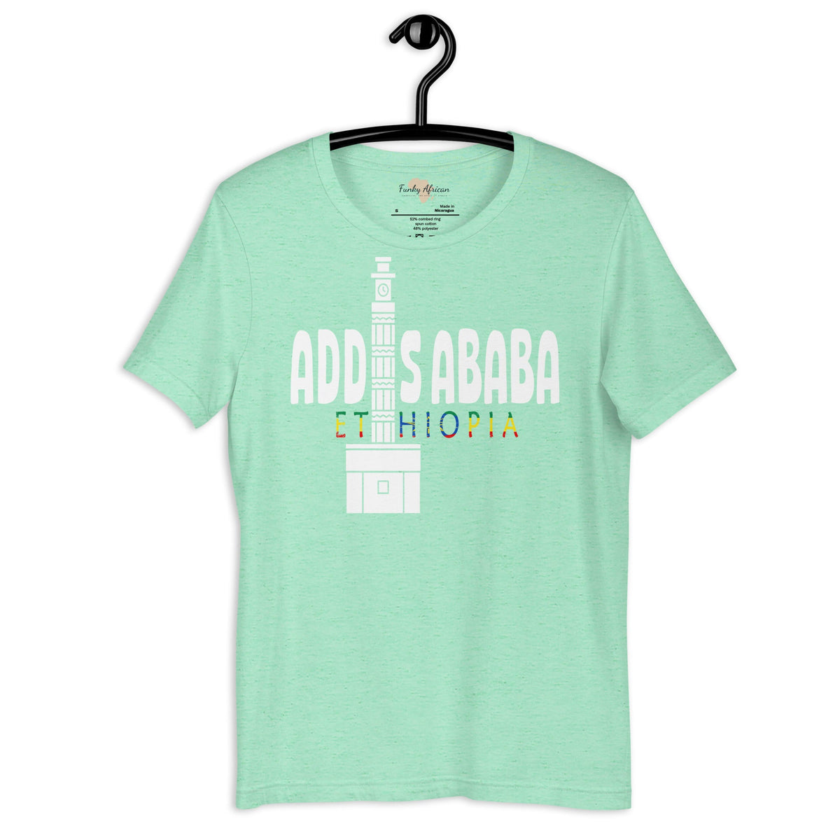 Ethiopia capital unisex tee Funky African