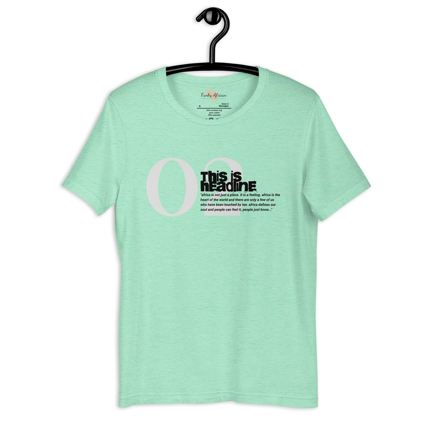 Africa not just a place classic tee