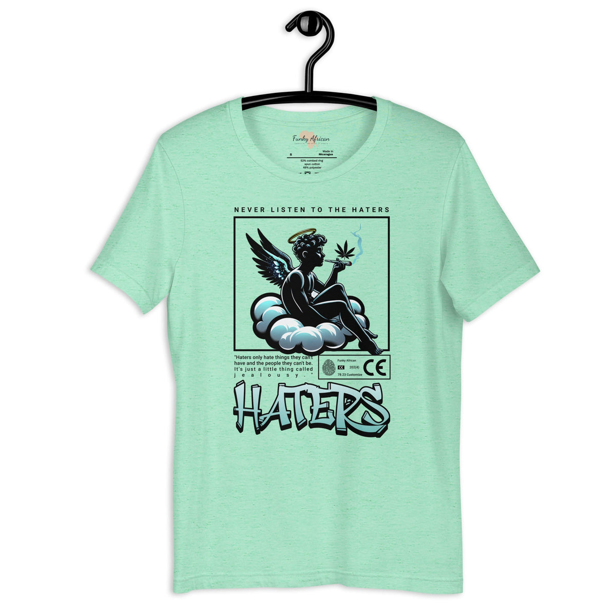 Haters unisex tee Funky African