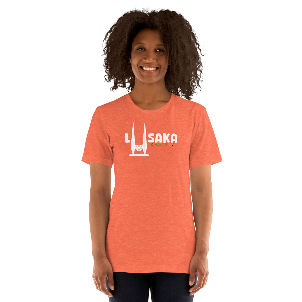 Zambia capital unisex tee Funky African