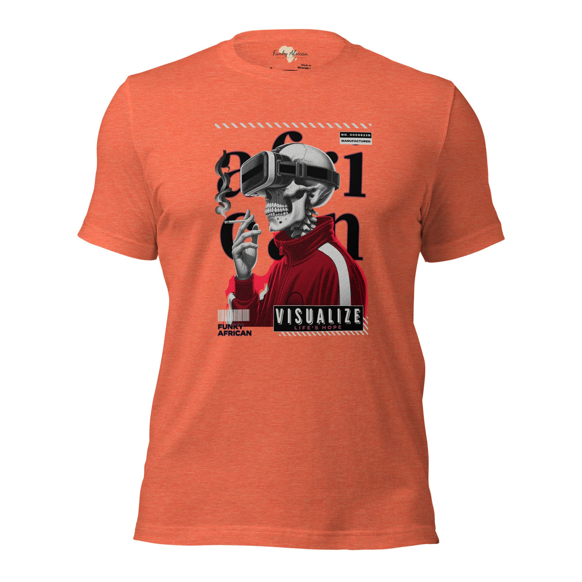 Visualize unisex tee Funky African