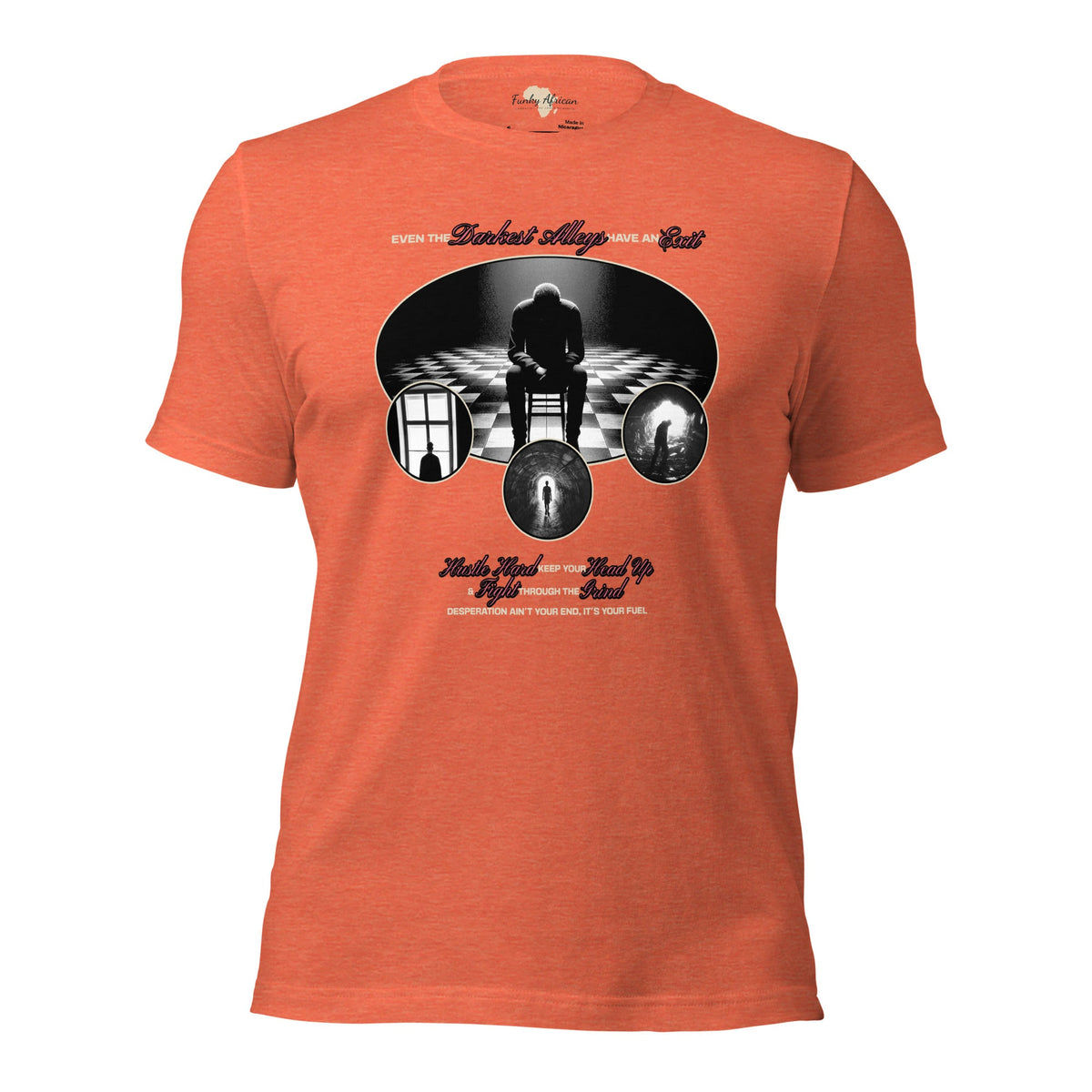 Darkest Alleys unisex tee Funky African