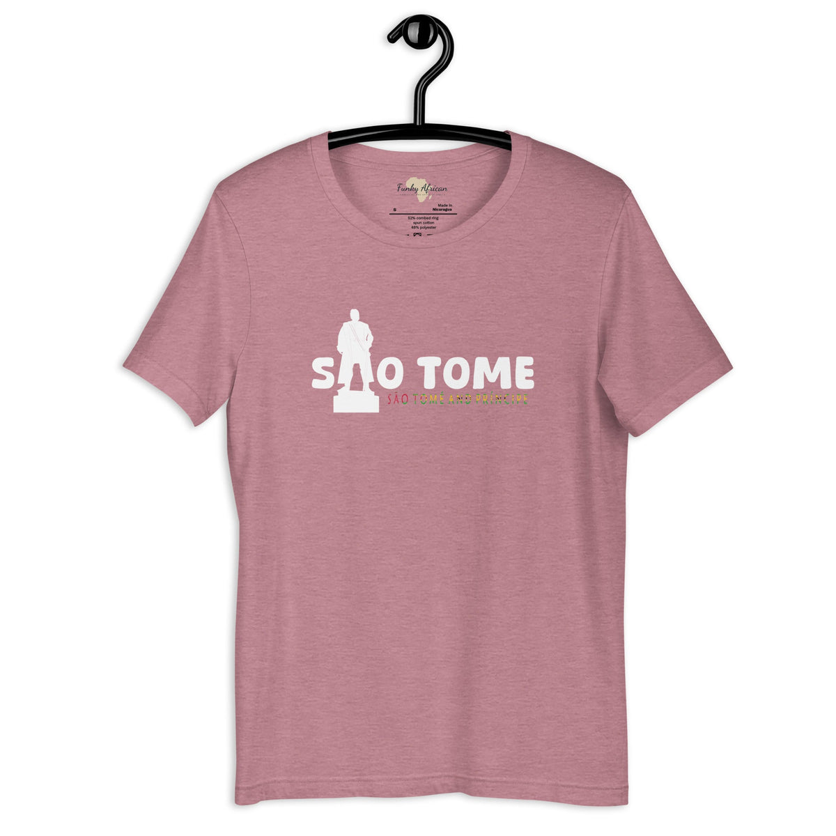 São Tomé and Príncipe capital unisex tee Funky African