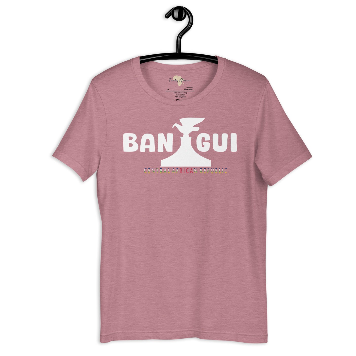 Central African Republic capital unisex tee