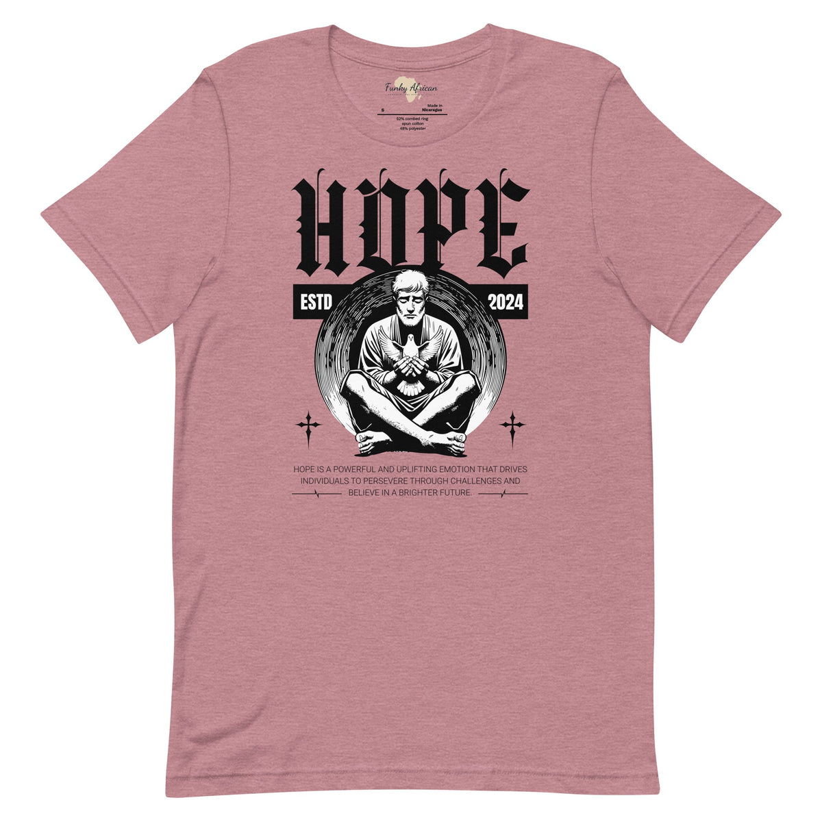 Hope unisex tee Funky African