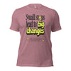 Small steps unisex tee