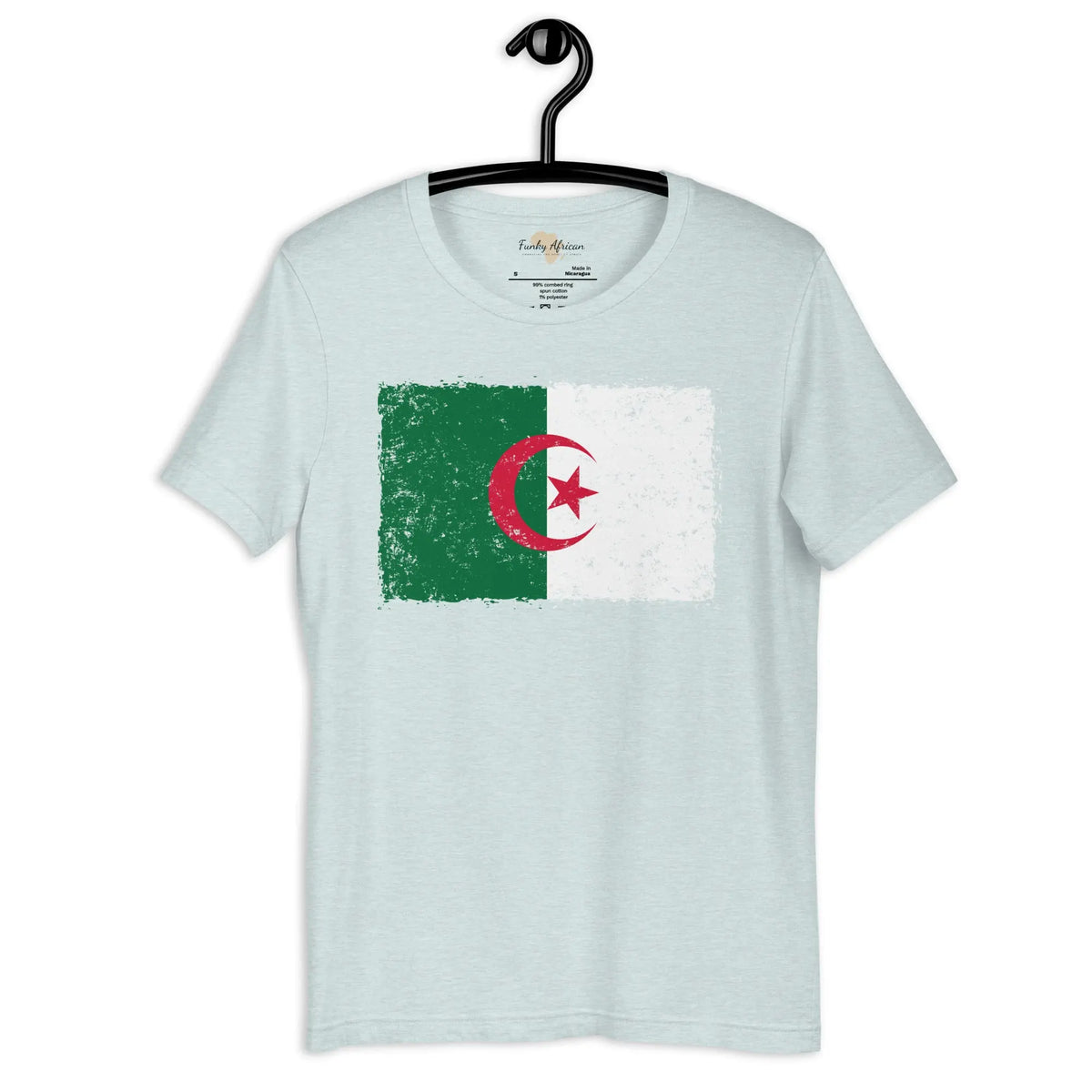 Algerian grunge unisex tee Funky African