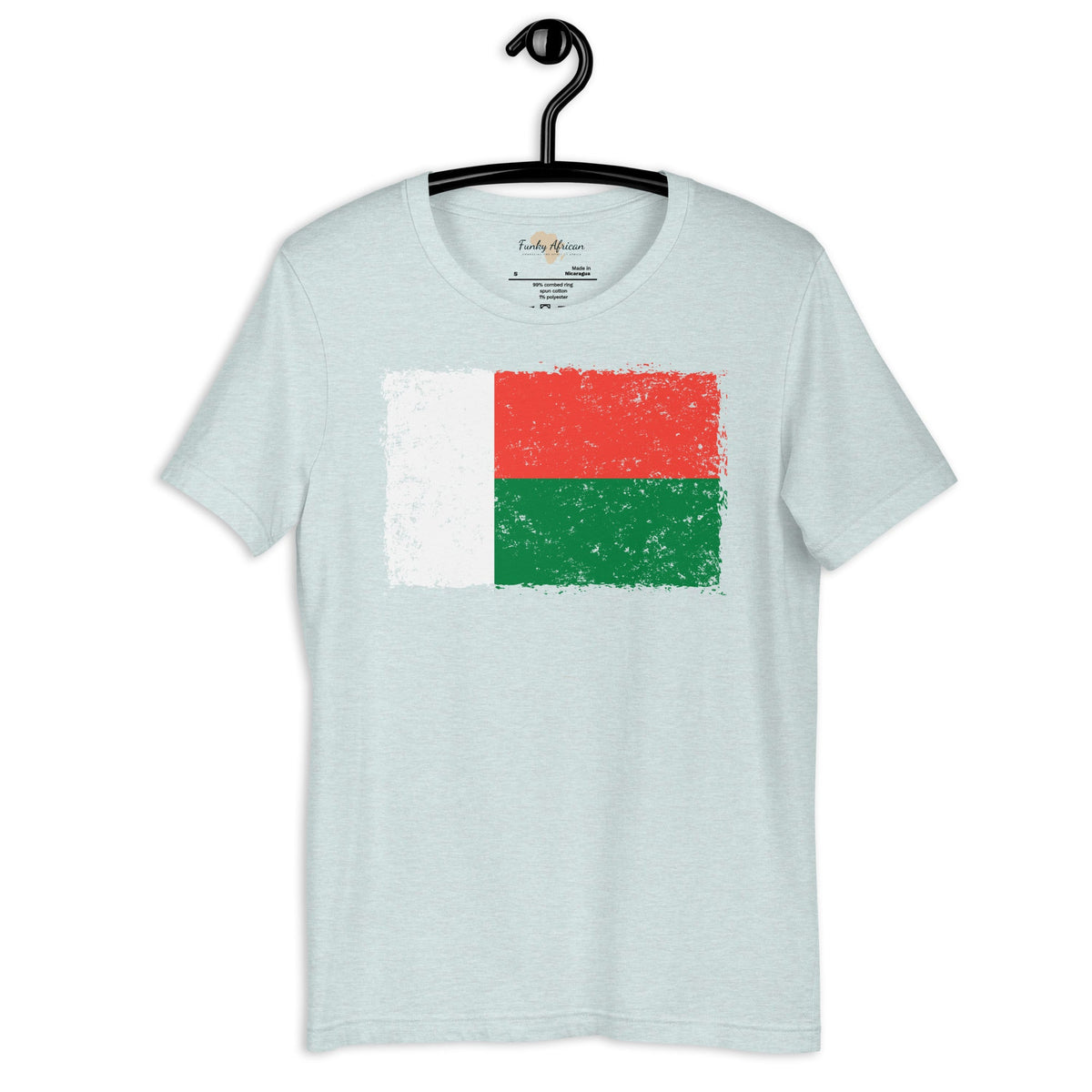 Madagascar grunge unisex tee Funky African