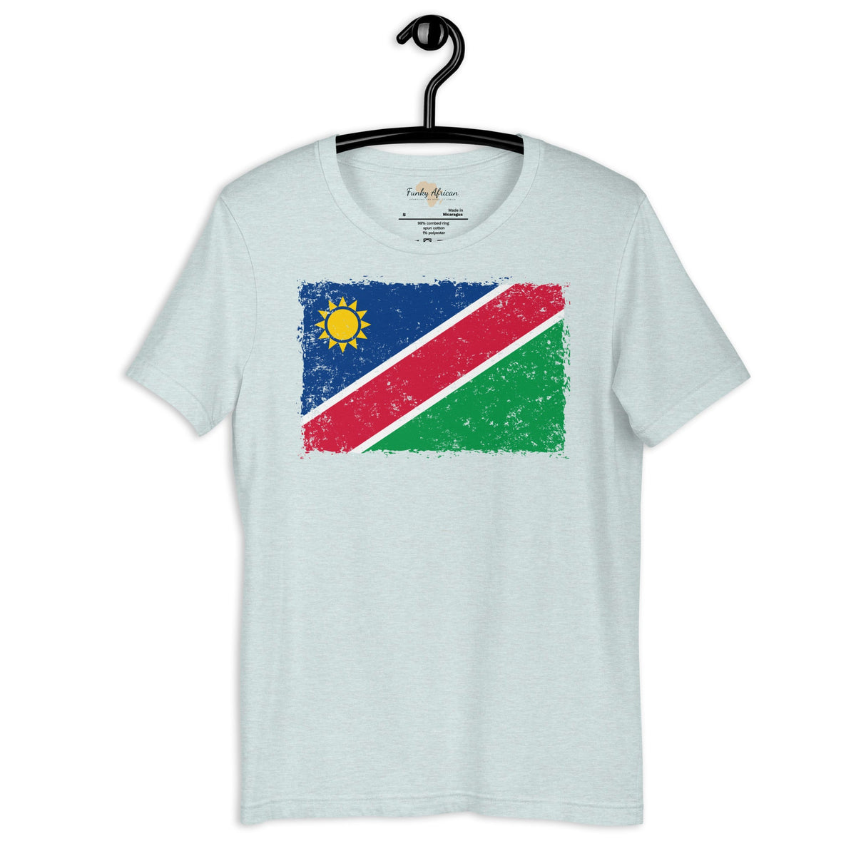 Namibia grunge unisex tee Funky African