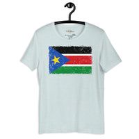 South Sudan grunge unisex tee